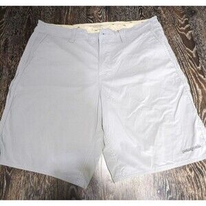 Patagonia Men Gray Chino Shorts‎ Flat Front Size 36